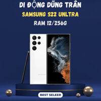 điện thoại samsung s22 unltra 5g máy đẹp nguyên zin bản mỹ 2 sim ram 12/256g