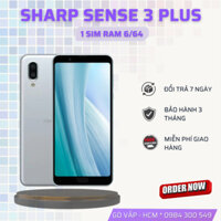 Điện Thoại Sharp AQUOS sense 3 Plus Zin Đẹp Pin Trâu Ram 6/64