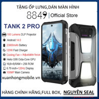 Điện thoại siêu bền Máy chiếu 8849 Tank 2 PRO(Máy chiếu DLP 100 Lumens,Màn hình 6,79 inch, 2.4K,Ram 16Gb(8 + 8GB)