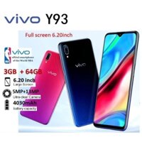 Điện thoại smartphone Vivo Y93 Ram 4G-64G Màn hình 6.2inh Chip Snapdragon 439 điện thoại cũ giá rẻ