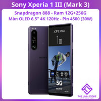 Điện thoại Sony Xperia 1 III (X1 Mark 3) bản 2 Sim Màn OLED 4K 120Hz - Snap888 Ram 12G 256G
