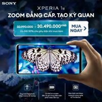 Điện thoại Sony Xperia 1 VI | Ống kính chụp tele mới | Thời gian sử dụng pin 2 ngày | Màn hình sáng hơn Được trang bị BRAVIA™