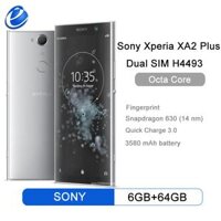 Điện thoại Sony Xperia XA2 Plus Dual H4493 , 2 sim 4G LTE, Android Octa Core, RAM 6GB ROM 64GB, màn hình 6.0