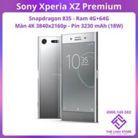 Điện thoại Sony Xperia XZ Premium màn hình 4K - Snap 835 lưng gương