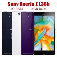 Điện thoại Sony Xperia Z L36h C6602/C6603 3G/4G, 5.0 inch Quad-Core, 2G RAM, 16GB ROM, Camera 13.1MP, Mở khóa