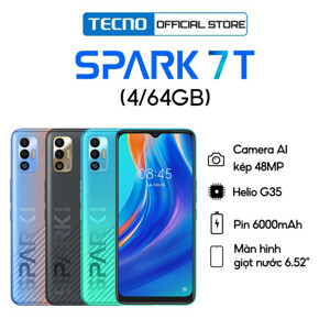 Điện thoại Tecno Spark 7T - 4GB/64GB