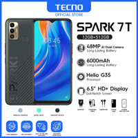 Điện Thoại Tecno Spark 7T hoàn toàn mới chính hãng Điện thoại   12+512GB trò chơi thể thao điện tử Android 5G hỗ trợ COD