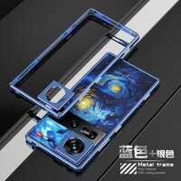 Điện Thoại Thời Trang Ốp Lưng Kim Loại Cho ZTE Nubia Z70 Ultra 5G Vỏ Nhôm Sang Trọng Khung Kim Loại Vỏ Điện Thoại Funda Capa