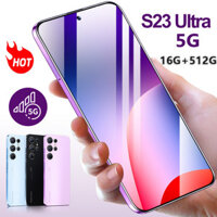 Điện thoại thông minh chính hãng S23 Ultra 5G Màn hình 7,3 inch HD 16GB + 512GB 6800mah