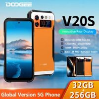 Điện thoại thông minh chống nước DOOGEE V20S 5G ra mắt thế giới, vi xử lý Dimensity 6020 Octa Core, màn hình AMOLED kép 6.43”, camera trí tuệ nhân tạo 50MP, RAM 12GB và bộ nhớ trong 256GB