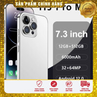 Điện thoại thông minh l15 Pro Max 5G/wifi Điện thoại di động 7,3 inch 16GB + 512GB điện thoại chơi game hai SIM giá rẻ