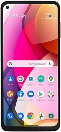 Điện thoại thông minh Motorola Moto g Stylus, 128GB (Màu xám) kèm khóa trả trước, phục vụ Total by Verizon.