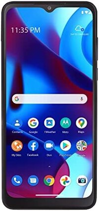 Điện thoại thông minh Motorola Moto G Pure, 32GB, màu xanh Dương - Điện thoại trả trước (Bị khóa)