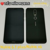 Điện thoại thông minh Nokia 6.1 plus bản quốc tế 6G+64G Chính hãng VN X6 Trắng xanh đen Full Tiếng việt