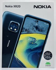 Điện thoại thông minh Nokia XR20 | Android 11 | Mở khóa | Dual SIM | Phiên bản Quốc tế | 6/128GB | Màn hình 6.67-inch | Camera kép 48MP | Màu xám