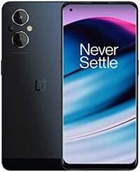 Điện thoại thông minh OnePlus Nord N20 5G mở khóa tại Hoa Kỳ, màn hình AMOLED 6,43, dung lượng 6+128GB, pin 4500 mAh, sạc nhanh 33W, có màu xanh khói.