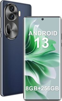 Điện thoại thông minh OPPO Reno 11 Pro 6.7 inch, màn hình LCD, đã mở khóa, bộ nhớ 8GB RAM + 256GB, pin 6000 mAh, camera 50MP + 13MP, hỗ trợ 2 SIM, màu Rock Grey, chạy Android 13.