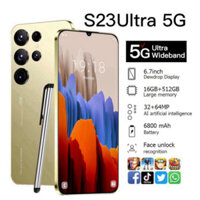 Điện thoại thông minh S23 Ultra+ 6.7 inch màn hình hd 12GB+512GB điện thoại di động WIFI double sim 32MP+64MP 6800mah