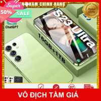 Điện thoại thông minh săn sele giá rẻ S23 Ultra mới di động 7.3inch 8GB+256GB giá rẻ 4G/5G tiết kiệm chi phí có thể lướt