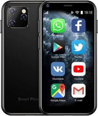 Điện thoại thông minh SOYES XS11 3G Mini với màn hình 2.5 inch, RAM 1GB, ROM 8GB, chip Quad Core, tích hợp WiFi, GPS và hỗ trợ 2 SIM, chạy hệ điều hành Android, có 3D Glass và thiết kế thon gọn, camera HD và cài sẵn Google Play. (Màu Đen)