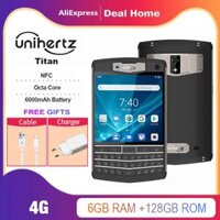 Điện Thoại Thông Minh Unihertz Titan Octa Core 6GB/128GB Android 10 Bàn Phím QWERTY NFC 6000mAh 8MP/16MP