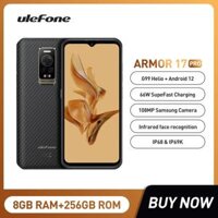 Điện thoại Ulefone Armor 17 Pro chống sốc, 8GB RAM- 256GB ROM, 6.58 inch, Android 12, Camera 108MP, Sạc không dây, Phiên bản toàn cầu