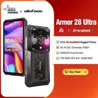 ĐIỆN THOẠI ULEFONE ARMOR 28 ULTRA 5G AI – SIÊU PHẨM ĐIỆN THOẠI SIÊU BỀN CHỐNG NƯỚC, CAMERA NHIỆT AI, DIMENSITY 9300+, RAM 32GB