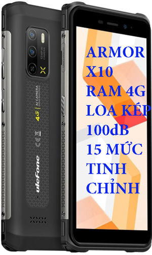 Điện thoại Ulefone Armor X - 2GB RAM, 16GB, 5.5 inch