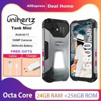 Điện thoại Unihertz 8849 Tank Mini, 24GB RAM, 256GB ROM, Camera 100MP, màn hình 4.3 inch