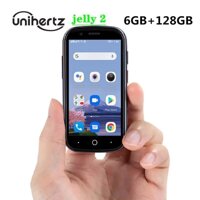 Điện Thoại Unihertz Jelly 2 Nhỏ Nhất Thế Giới Di Động Android 11 Helio P60 Octa Core 4G LTE Điện Thoại Thông Minh 6GB + 128GB NFC
