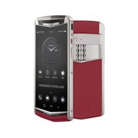 Điện thoại Vertu ASTER P Ti Silver Calf Raspberry Red
