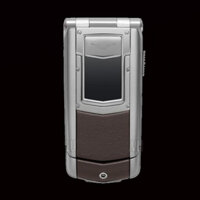 Điện Thoại Vertu Constellation Ayxta nắp gập da nâu