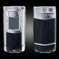 Điện Thoại Vertu Constellation Ayxta Da Cá Sấu Đen