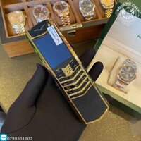 Điện Thoại Vertu Signature S Vỏ Mạ Vàng PVD 18k Replica 1:1