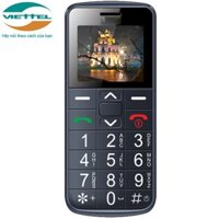 ĐIỆN THOẠI VIETTEL V6216 NGƯỜI GIÀ, bàn phím 2 sim loa to,sóng khỏe,dùng được sim Viettel, Mobifone,Vinaphone