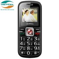 ĐIỆN THOẠI VIETTEL V6216R NGƯỜI GIÀ, bàn phím 2 sim,loa to,sóng khỏe ,dùng được sim Viettel, Mobifone,Vinaphone