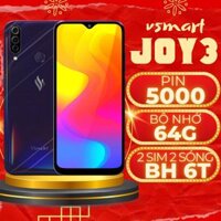 Điện thoại Vinsmart Joy3 pin 5000, điện thoại giá rẻ kèm đầy đủ phụ kiện