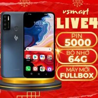 Điện thoại vinsmart live4 giá rẻ chính hãng, điện thoại giá rẻ bảo hành 6 tháng