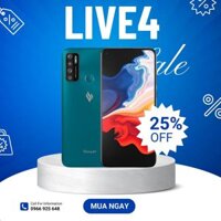 điện thoại vinsmart live4 chính hãng, điện thoại vsmart giá rẻ bảo hành 6 tháng