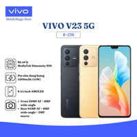 Điện thoại vivo V23 5G, sạc nhanh 44W, pin 4200mAh, bộ nhớ trong 256GB, vi xử lý MediaTek Dimensity 920