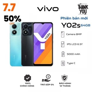 Điện thoại Vivo Y02s 3GB/32GB