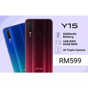 Điện thoại Vivo Y15 4GB/64GB 6.35 inch