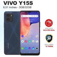 Điện thoại VIVO Y15s 6.51" (3GB/32GB) Chính hãng mới 100% Có Tiếng Việt - 1 Đổi 1 - Bảo Hành 1 Năm TO22