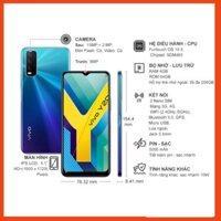 Điện thoại Vivo Y20 (2021) 4GB + 64GB  VY20 Nguyên Seal Chính Hãng (sale hấp dẫn) (giá ưu đãi)