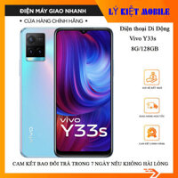Điện thoại Vivo Y33S Ram 8G/128GB máy chính hãng tặng kèm 1 ốp lưng
