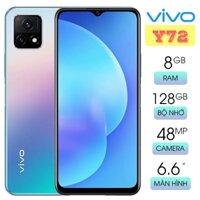 Điện thoại Vivo Y72 5G RAM 8GB, bộ nhớ 128GB