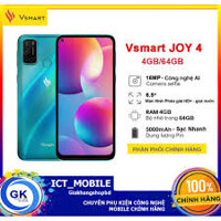 Điện thoại Vsmart Joy 4 (4GB/64GB) – Hàng chính hãng -giá 3.390.000 ₫