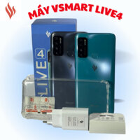 Điện Thoại Vsmart Live 4 6GB+64GB cũ dưới 2tr màu đen, xanh , Chính Hãng Vsmart