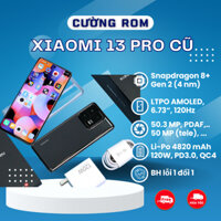 Điện thoại Xiaomi 13 Pro cũ (99,9% - Snapdragon 8 Gen 2) 8-128GB, 8-256GB  [Cường Rom - Bảo hành 1 đổi 1]