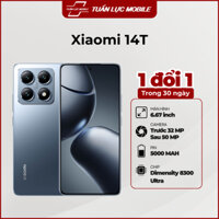 Điện thoại Xiaomi 14T Chính hãng DGW Dimensity 8300 Ultra - pin 5000 mAh /Bảo hành toàn quốc